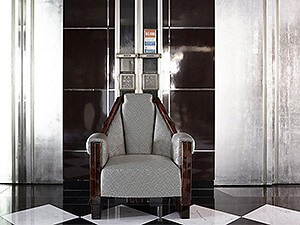 Alexis Manfer project - Chair in apartment foyer