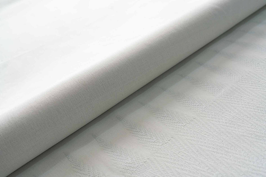 Palm Leaf Voile - Pearled Blue