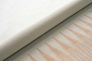 Palm Leaf Voile - Tan